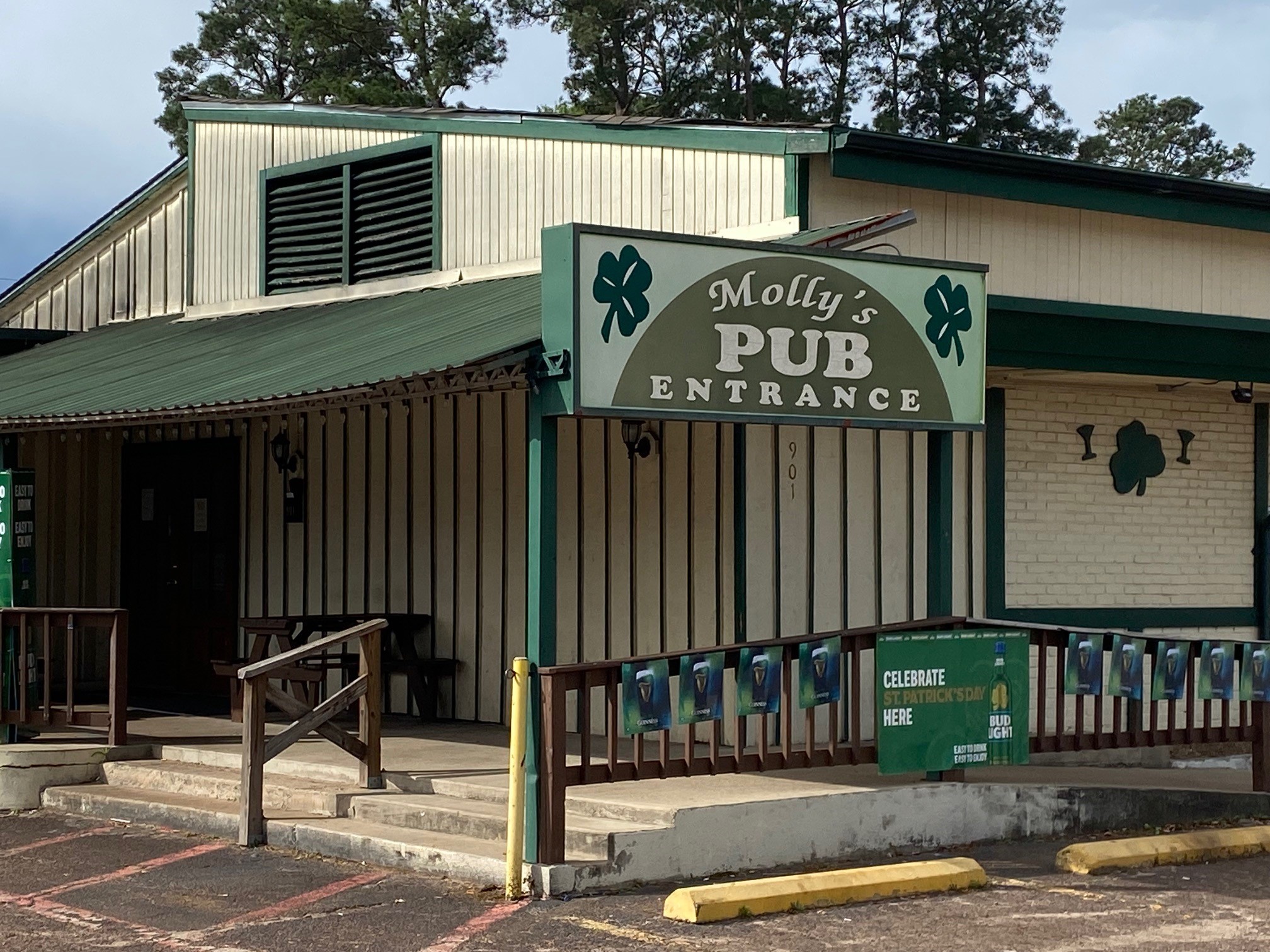 Molly's Pub, a longtime Conroe bar, sold the most alcohol in February