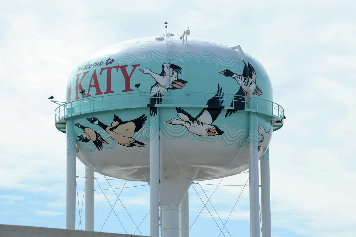 Katy, TX water tower.