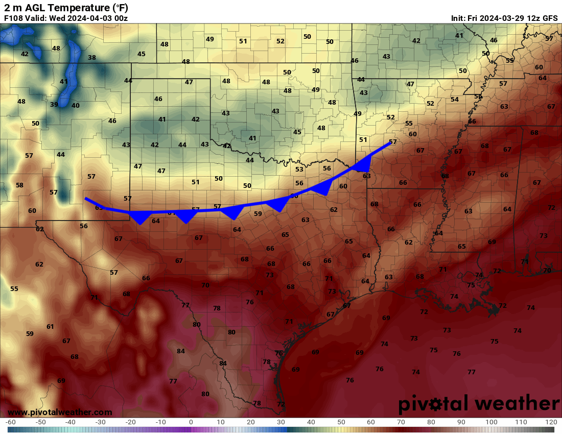 Warm Weekend In South Texas But Next Cold Front To Pack A Punch