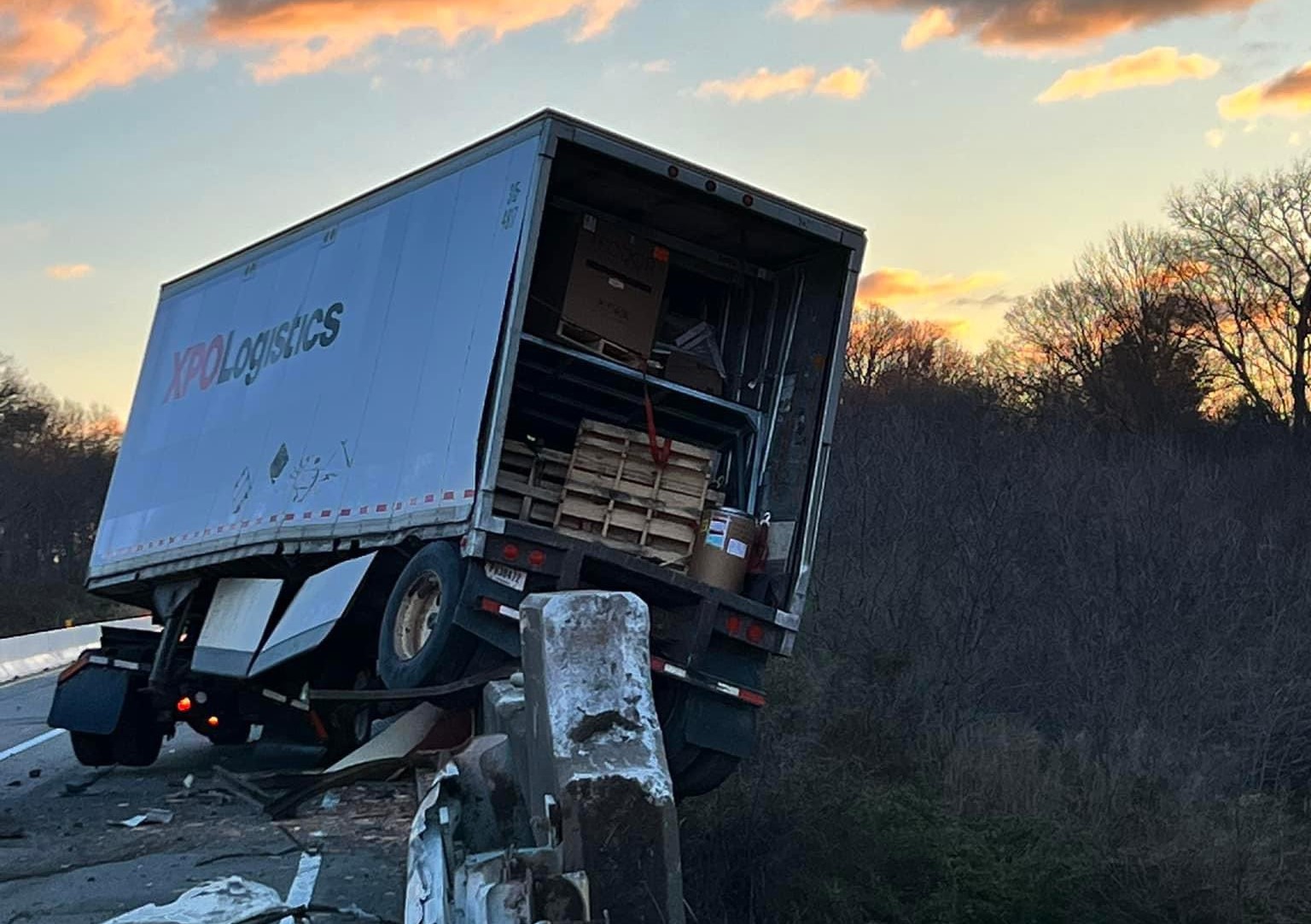 CSP Stonington tractortrailer crash spurs hourslong closure of I95