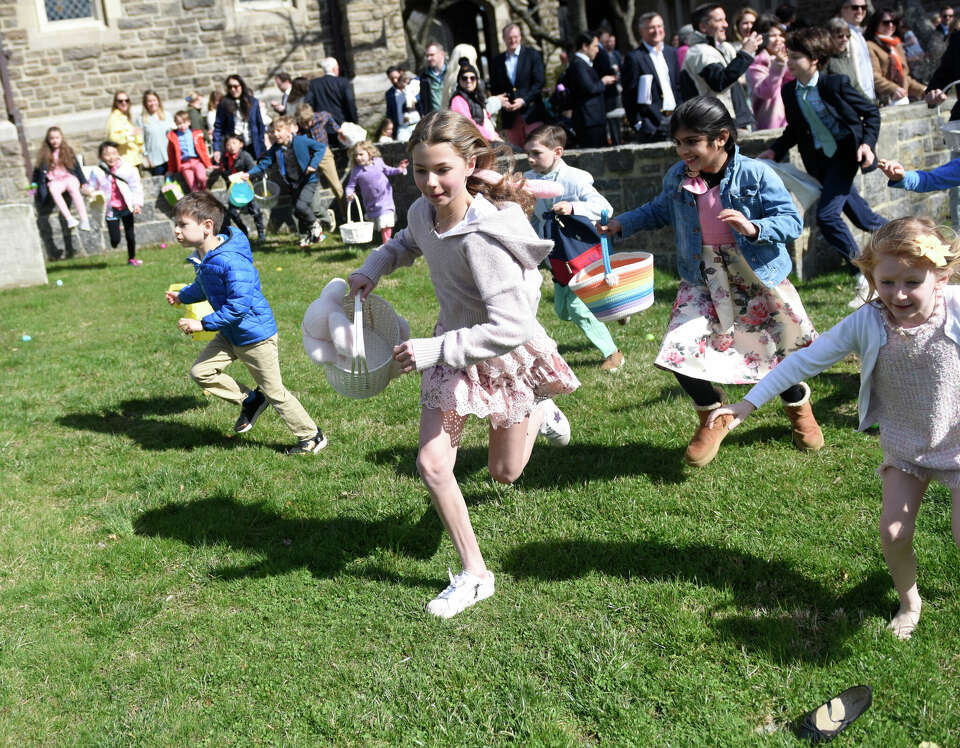 In photos Greenwich church hosts Easter egg hunt