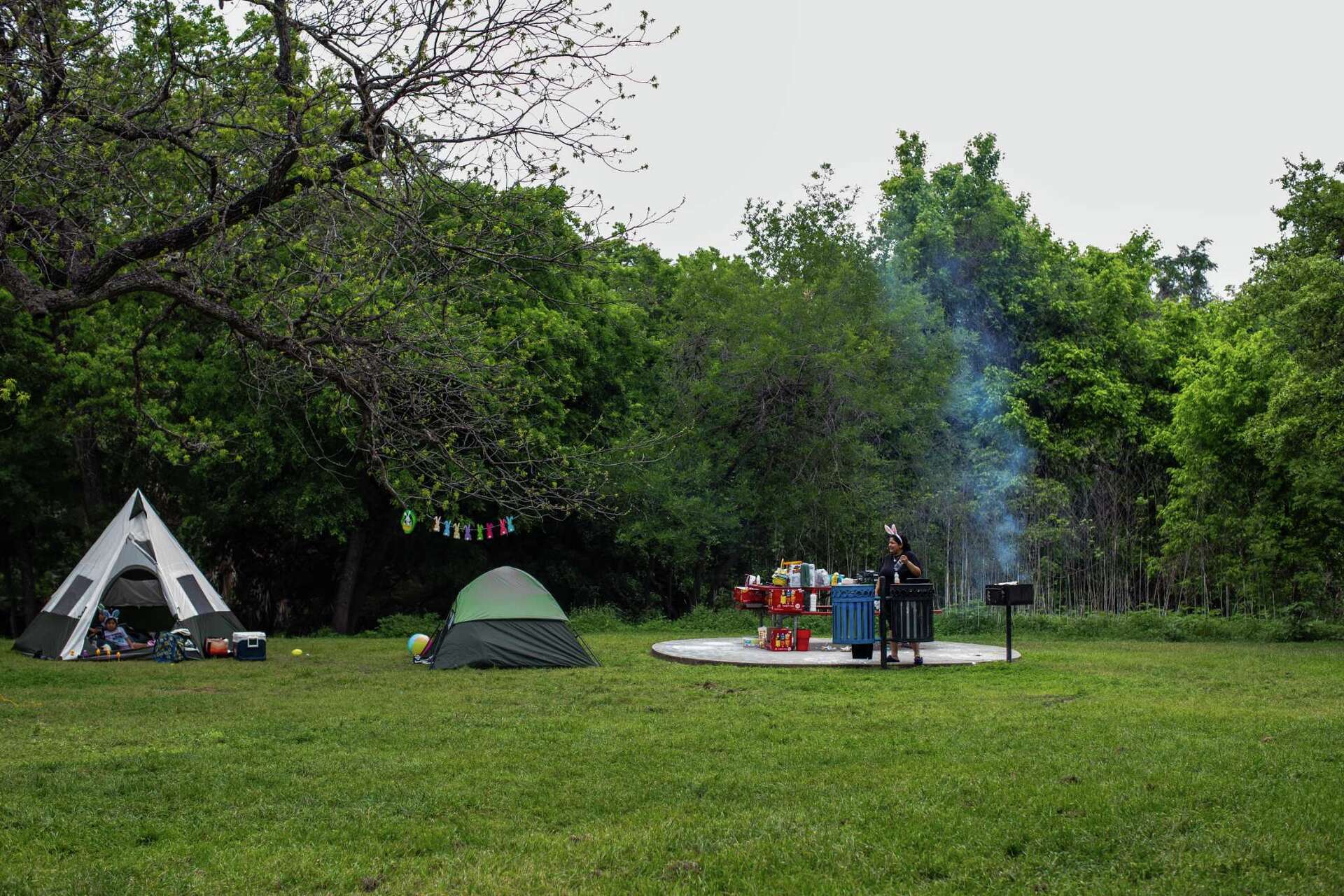 San Antonio parks lift curfew for Easter camping tradition