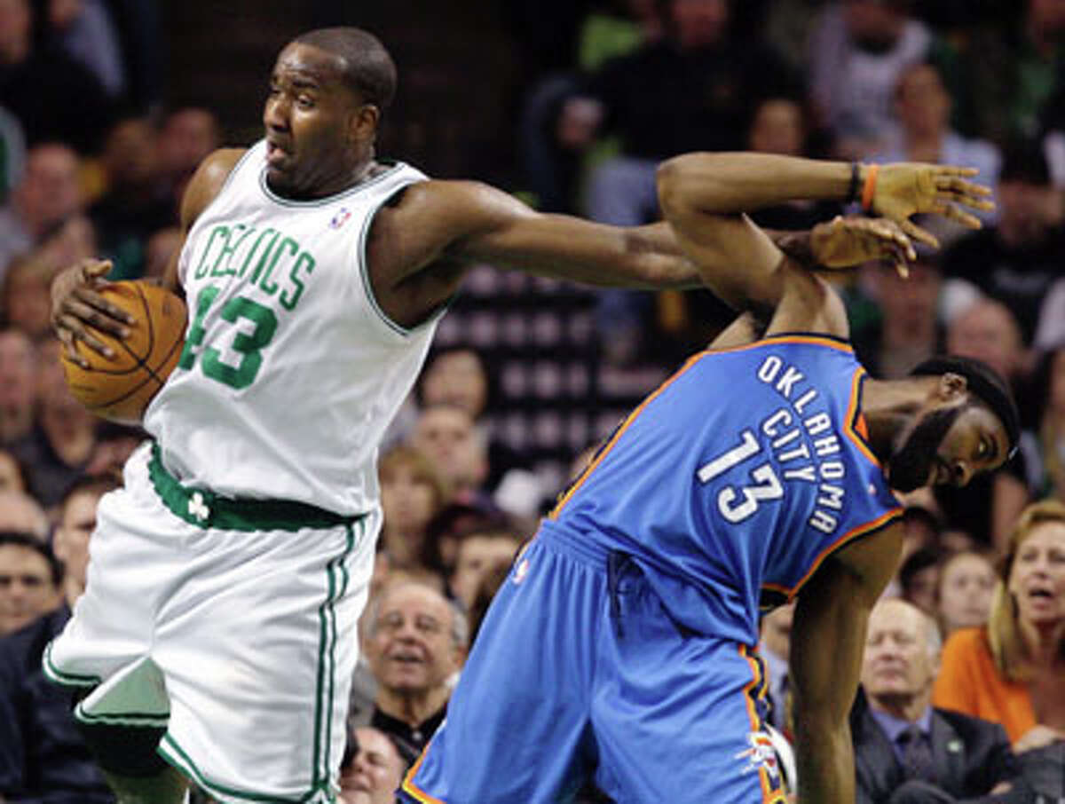 Ozen's Kendrick Perkins With The Celtics