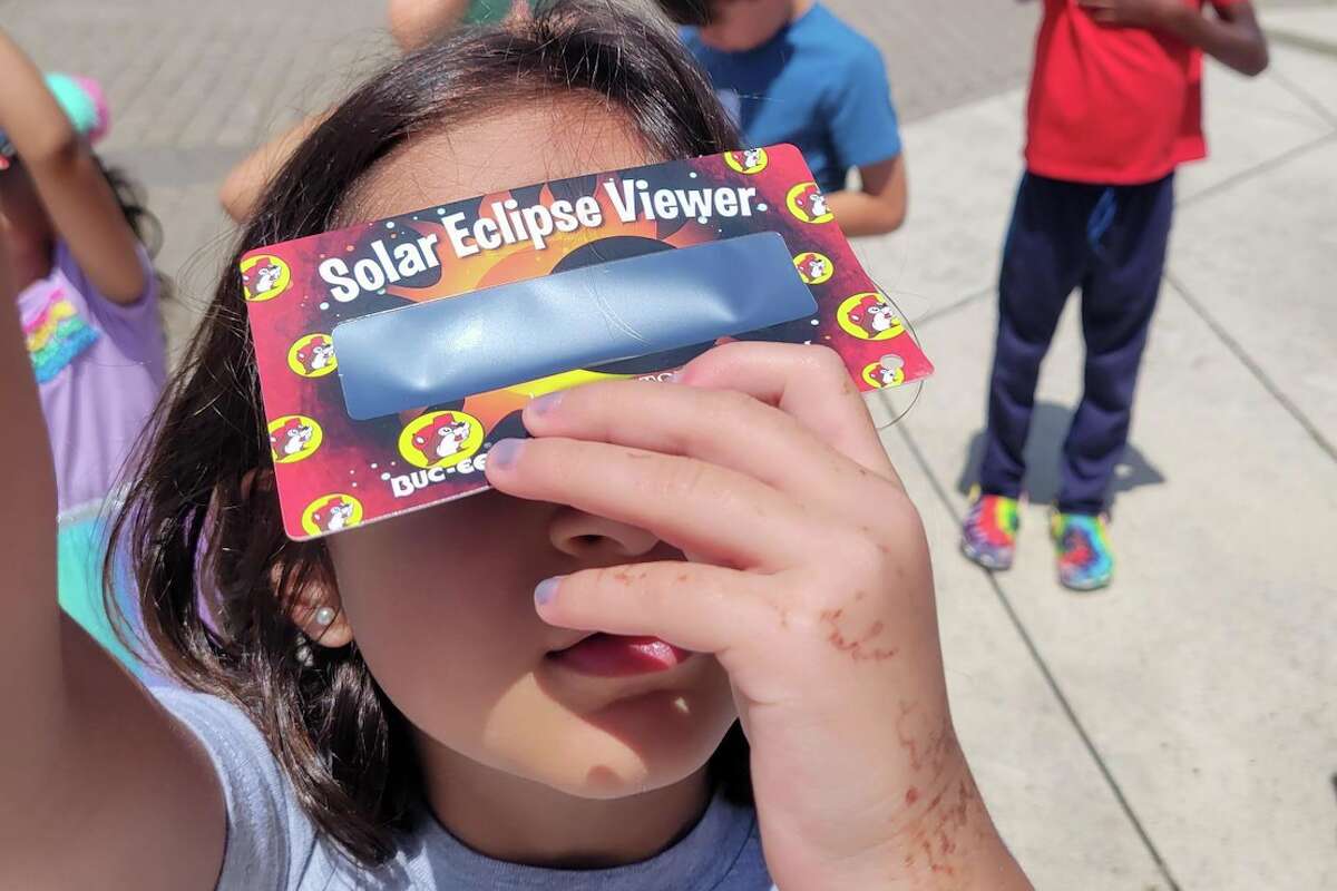 Buc-ee's teamed up with the Houston Museum of Natural Science to provide public schools with eclipse viewers.