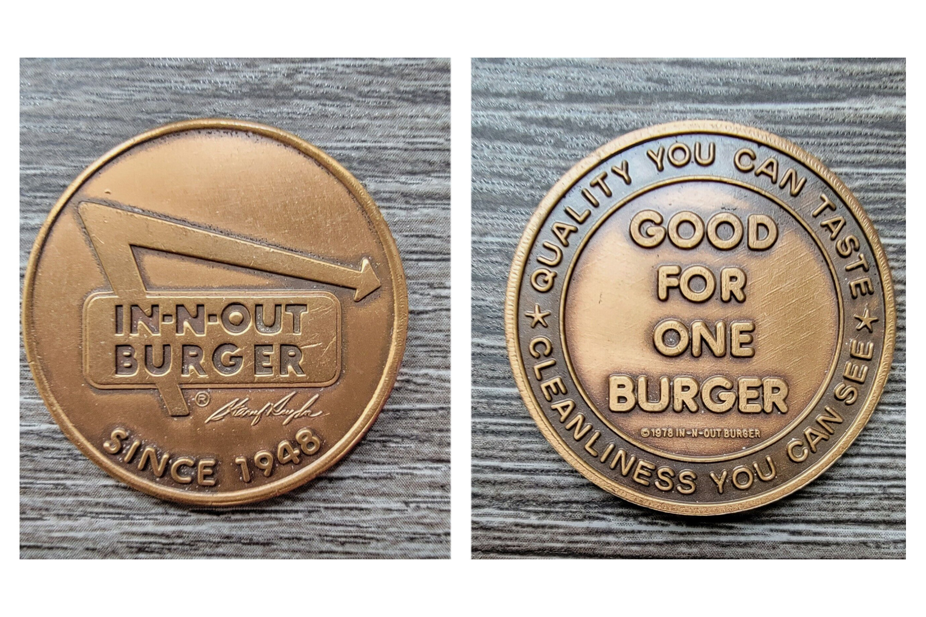 The story behind In N Out s rare burger coins and how you get one