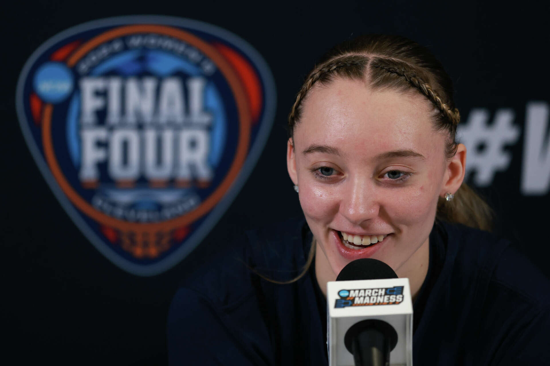 UConn star Paige Bueckers is courtside at WNBA All-Star Game