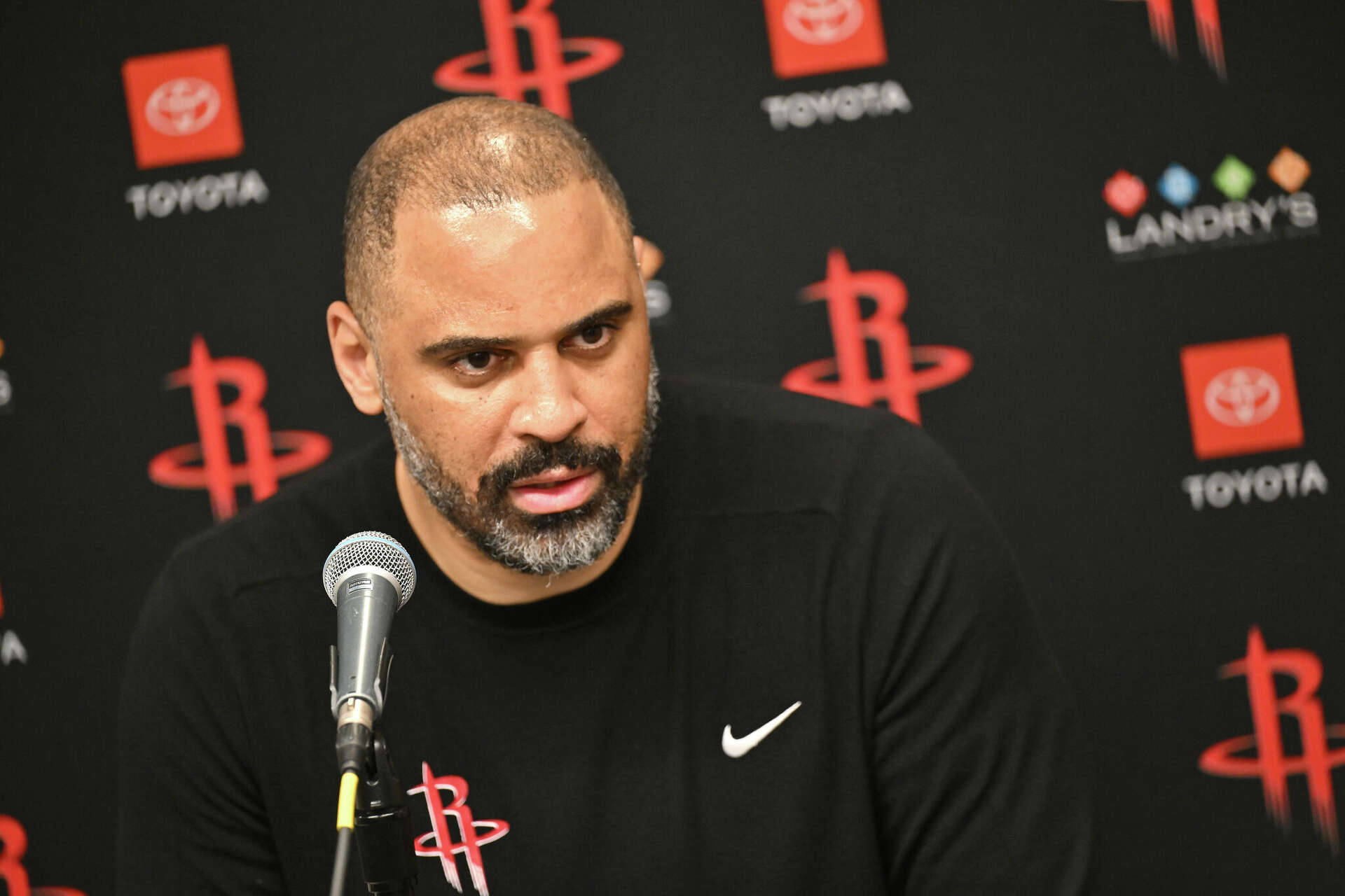 Ime Udoka furious with 'soft' Rockets after loss to Warriors