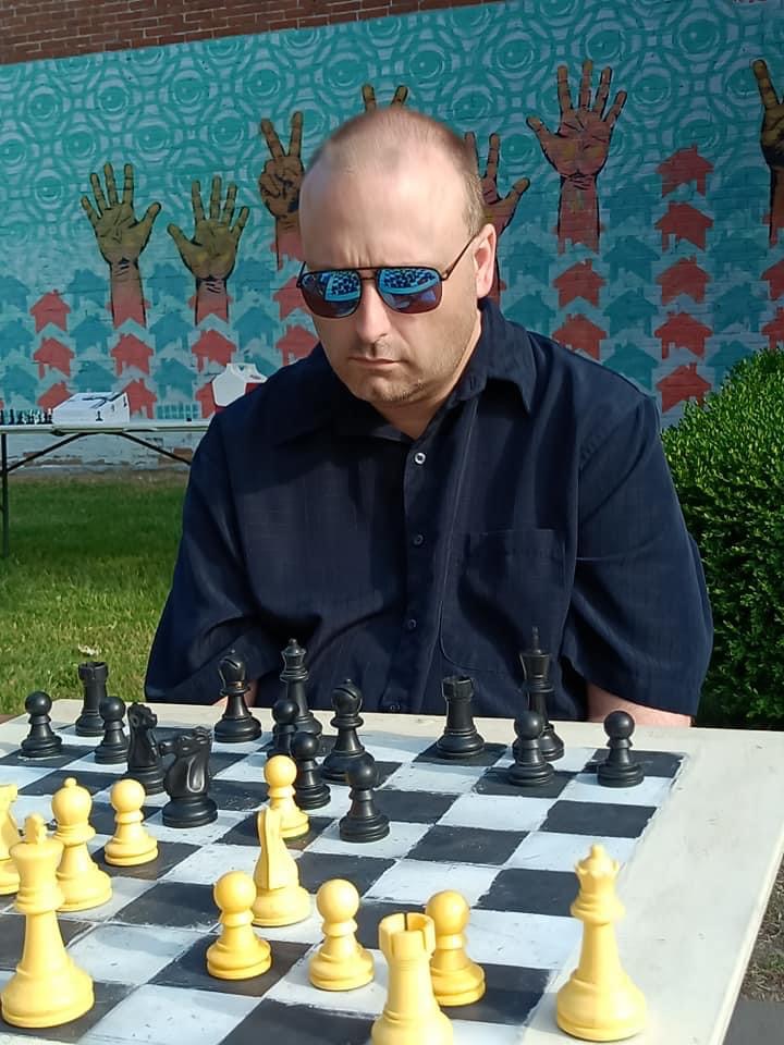 I'm off to play chess. Wish me luck.