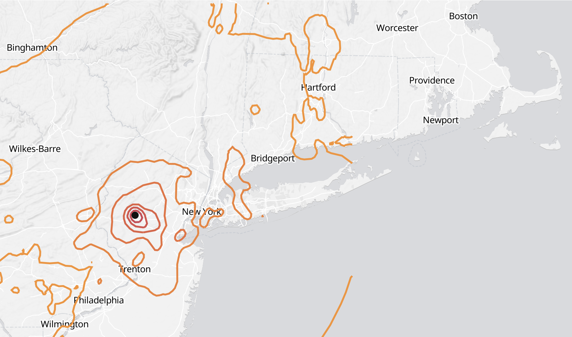 Earthquakes in Connecticut have been recorded for two centuries