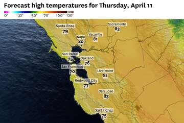 Bay Area gets warmest weather of the year this week, then rain