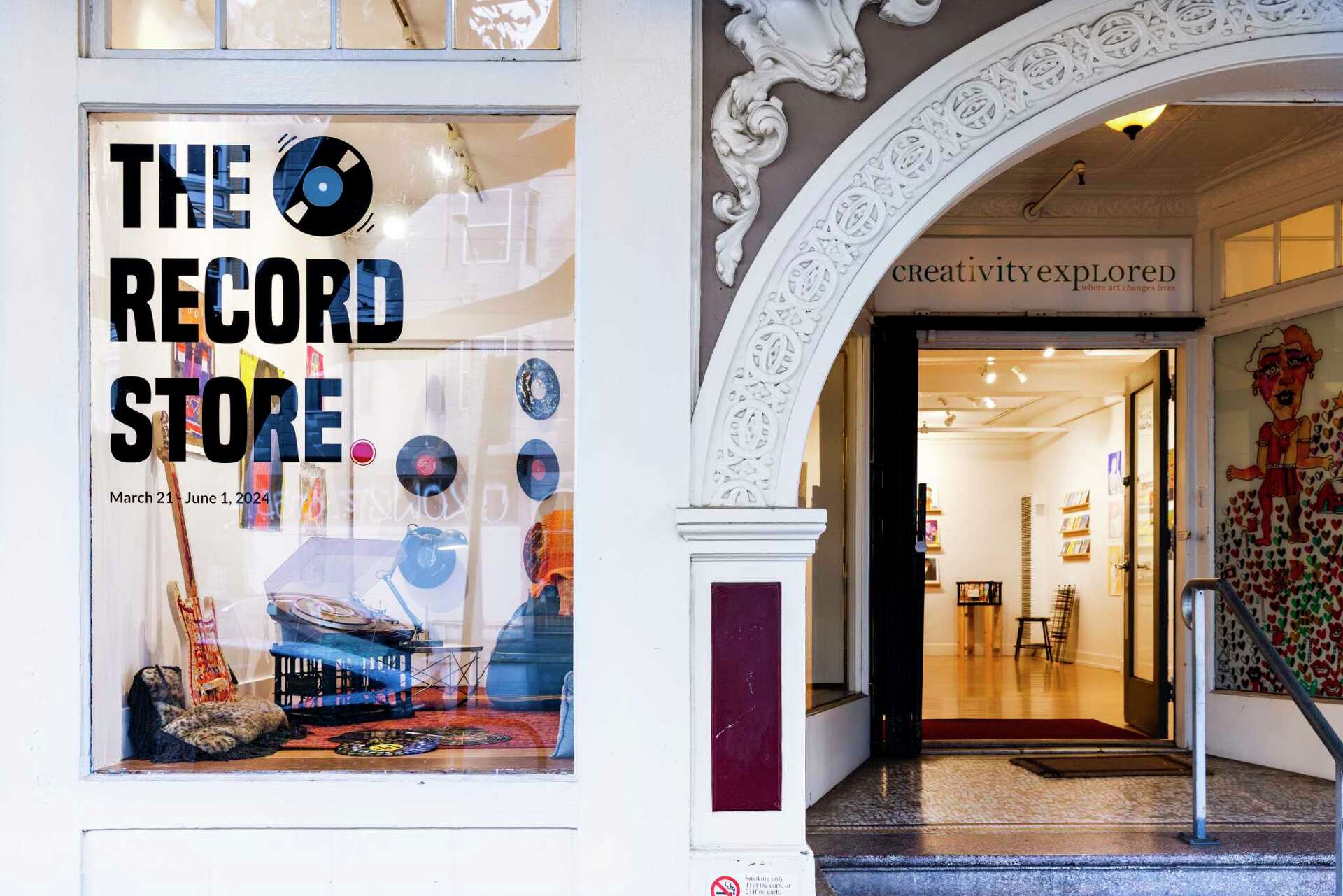 Creativity Explored attuned to detail with 'The Record Store'