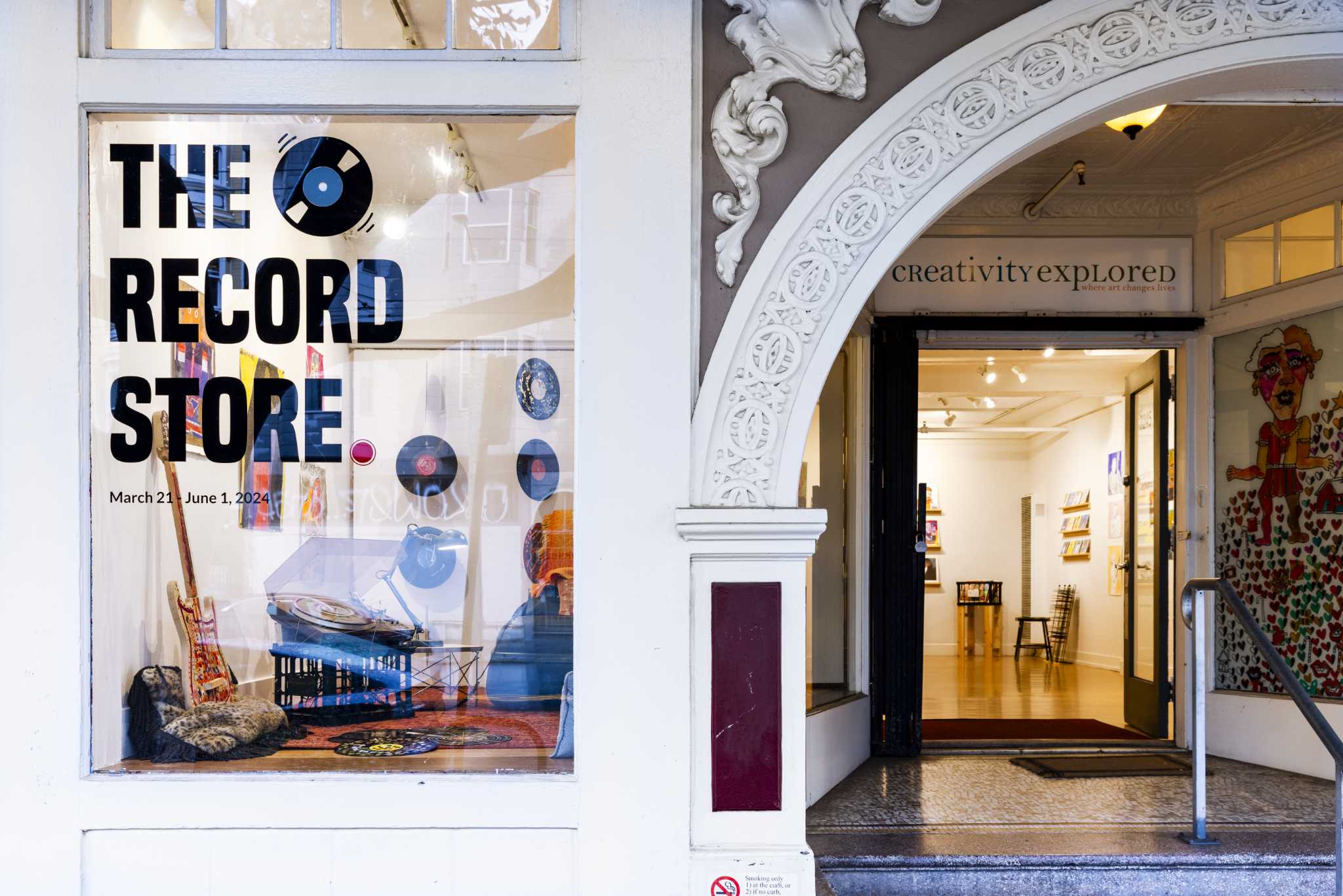 Creativity Explored attuned to detail with 'The Record Store'