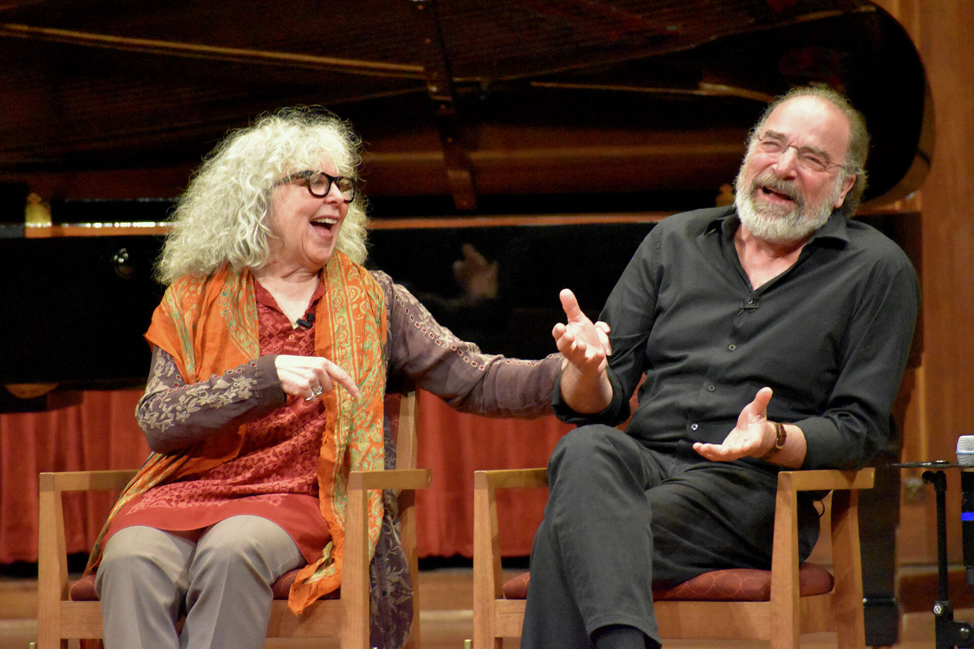 Mandy Patinkin, Kathryn Grody bring their ‘unedited’ life to CT Sunday