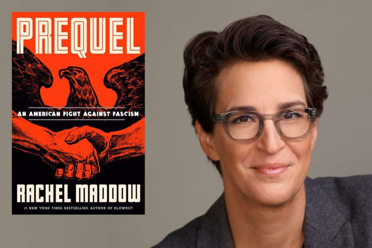 Rachel Maddow to discuss ‘Prequel’ at UPAC in Kingston on May 4