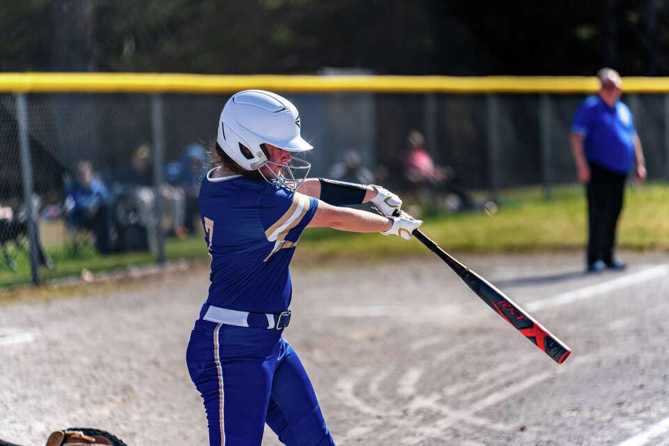 Onekama softball defeats Brethren in rivalry matchup