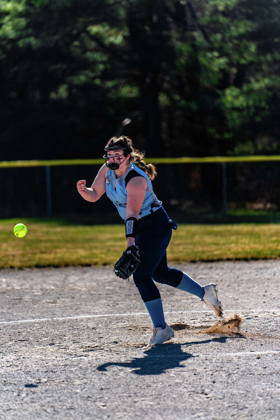 Onekama softball defeats Brethren in rivalry matchup