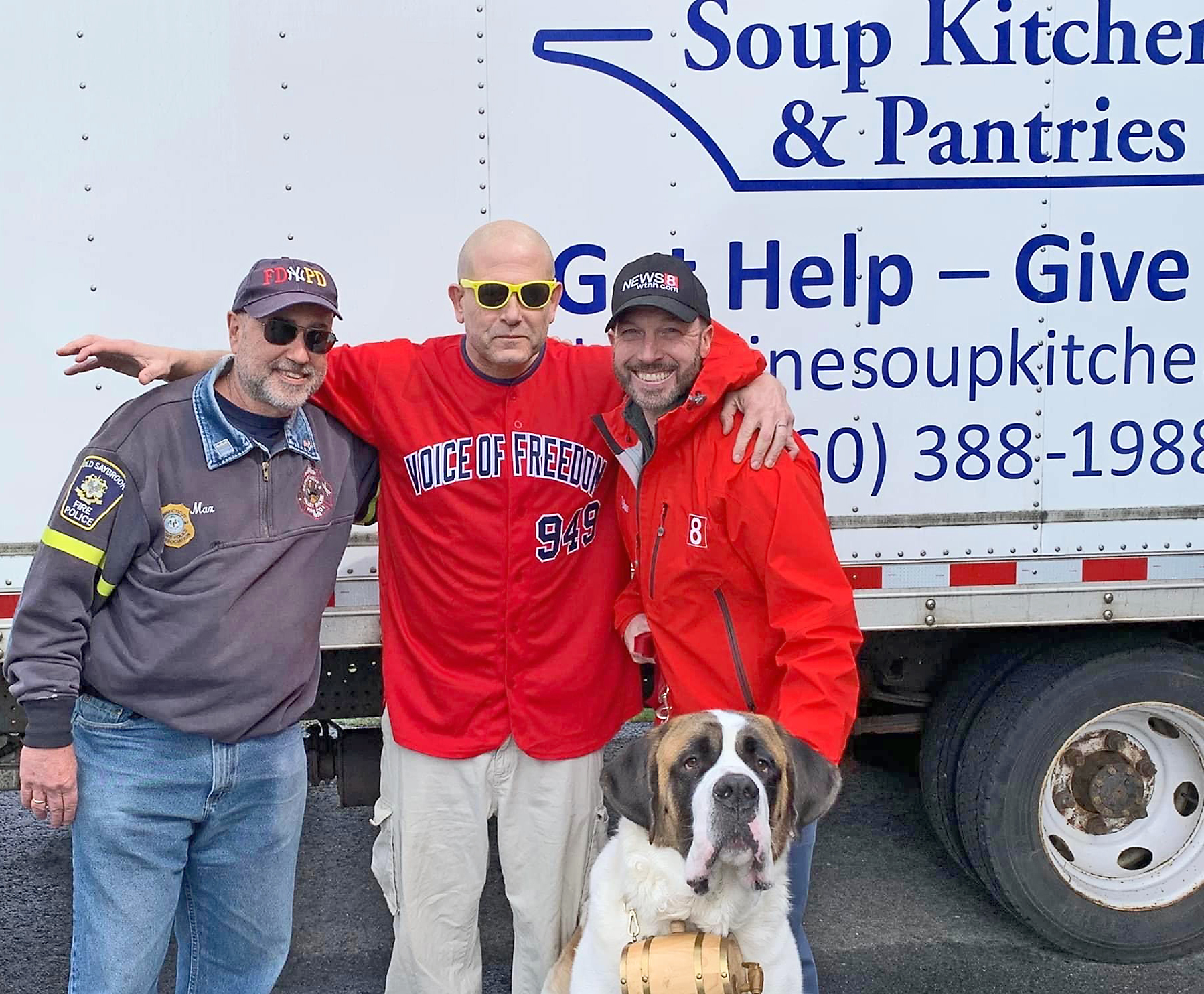 Shoreline fire departments collect food for food pantries