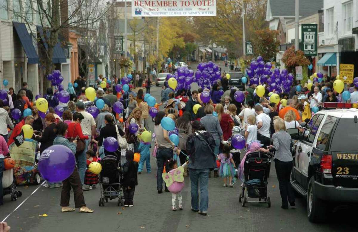 The spirit of Halloween takes to the streets of Westport