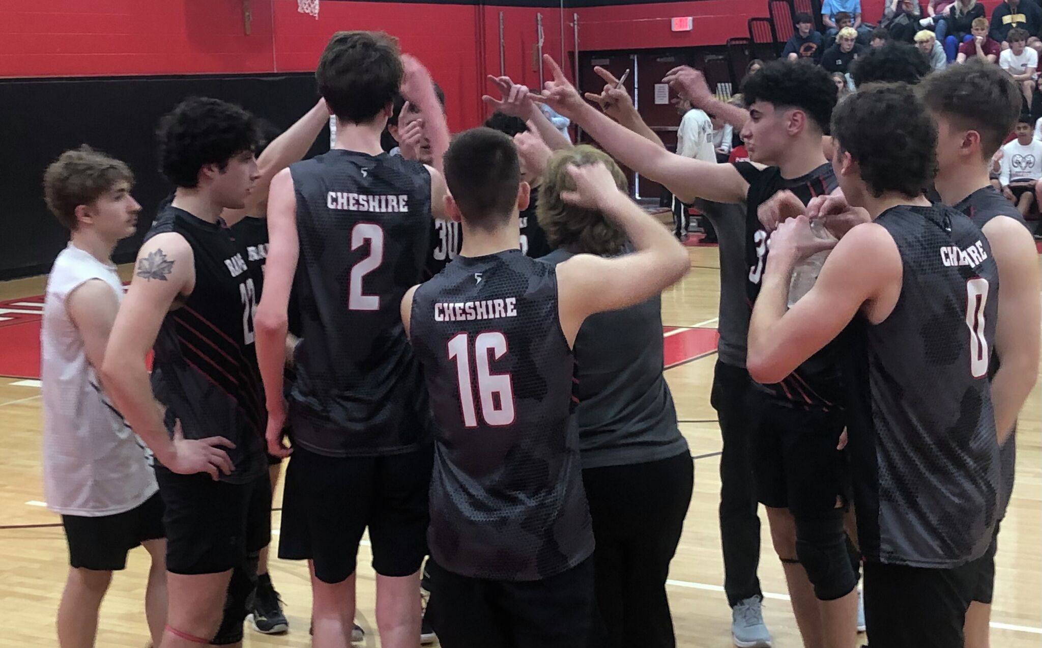 Cheshire High School volleyball sweeps Southington