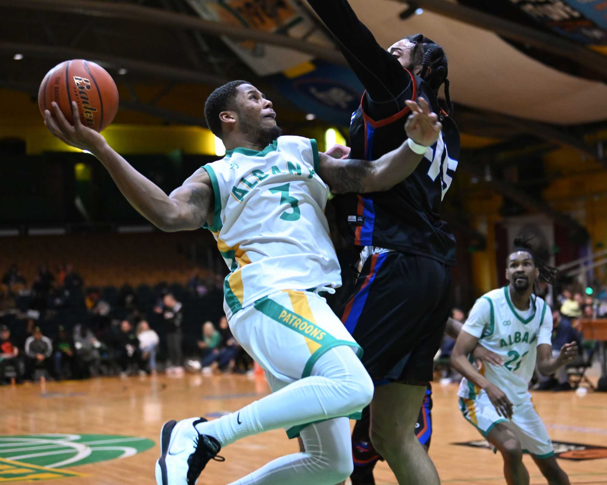 Albany Patroons earn fifth straight victory