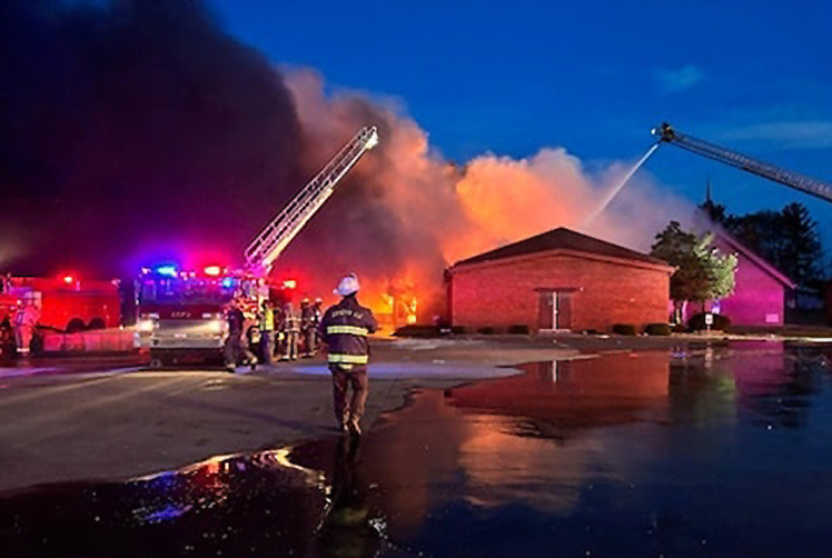 Peace United Church in Jerseyville destroyed by weekend fire