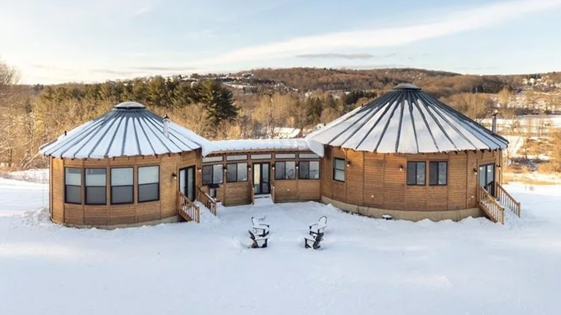 ◆YURT◆ Hibou [YB008_NY] You'll Want To Get Rolling on This Deal: 2 Yurts in New