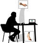 Subjects completed tasks typically performed during in-person clinical assessments by collecting data with sensors attached to their arms, hands, and feet. Subjects completed tasks typically performed during in-person clinical assessments by collecting data with sensors attached to their arms, hands, and feet.