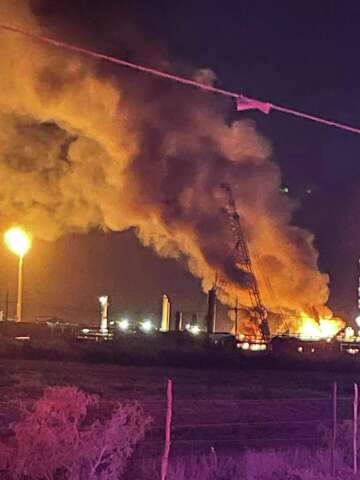 Targa gas plant explosion caused by leak, residents can now return