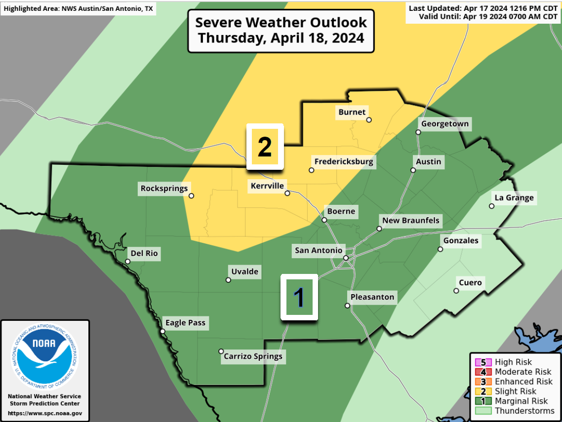 South Texas soars to 90s Thursday. Severe storms, hail possible.