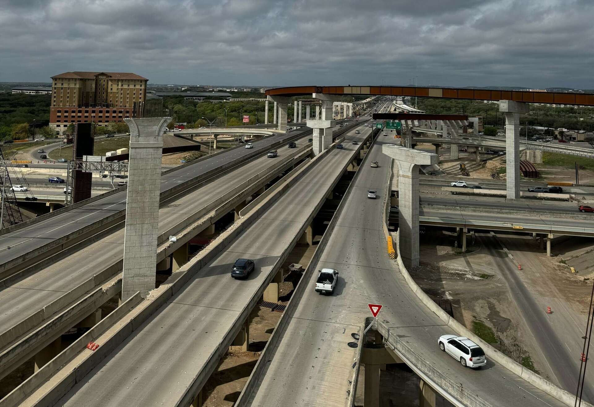 Major Texas highway shut down for weekend in $1.4B project