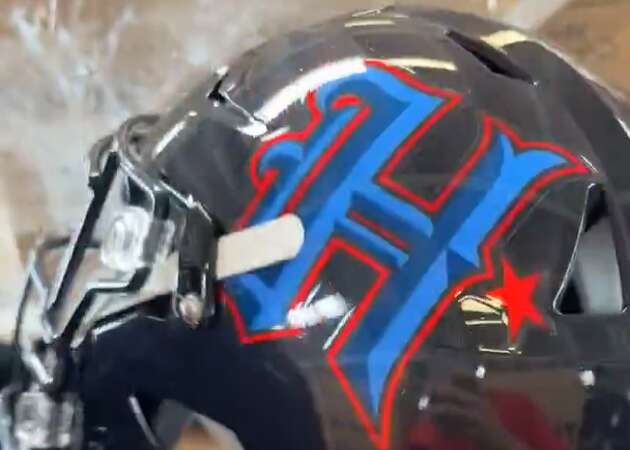 A new Texans helmet leak has the Internet up in arms over the controversial design.