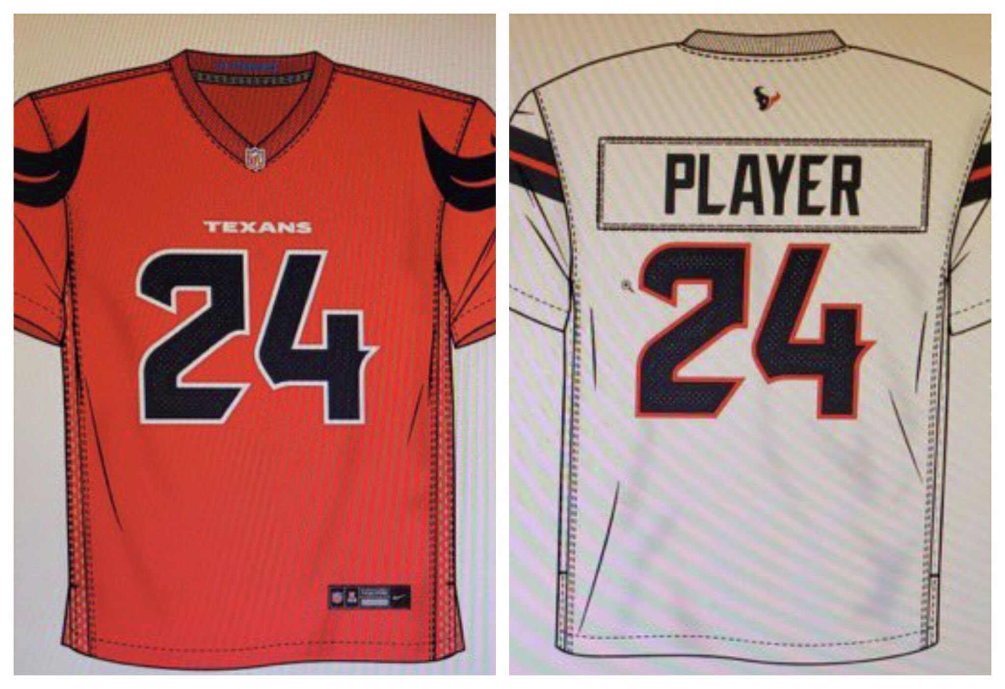 Texans uniforms leak appears to show 4 new jerseys for 2024