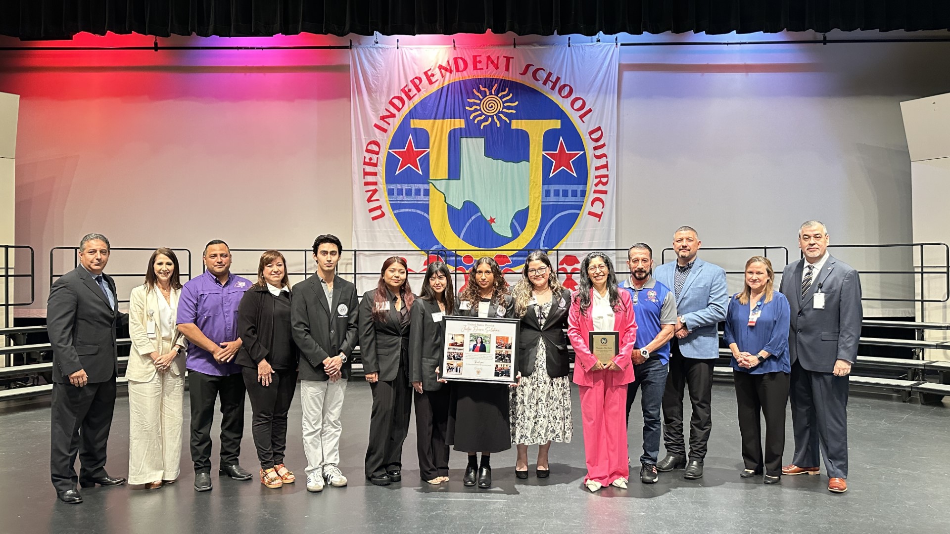 Laredo UISD recognizes US Judge Diana Saldana as Community Hero