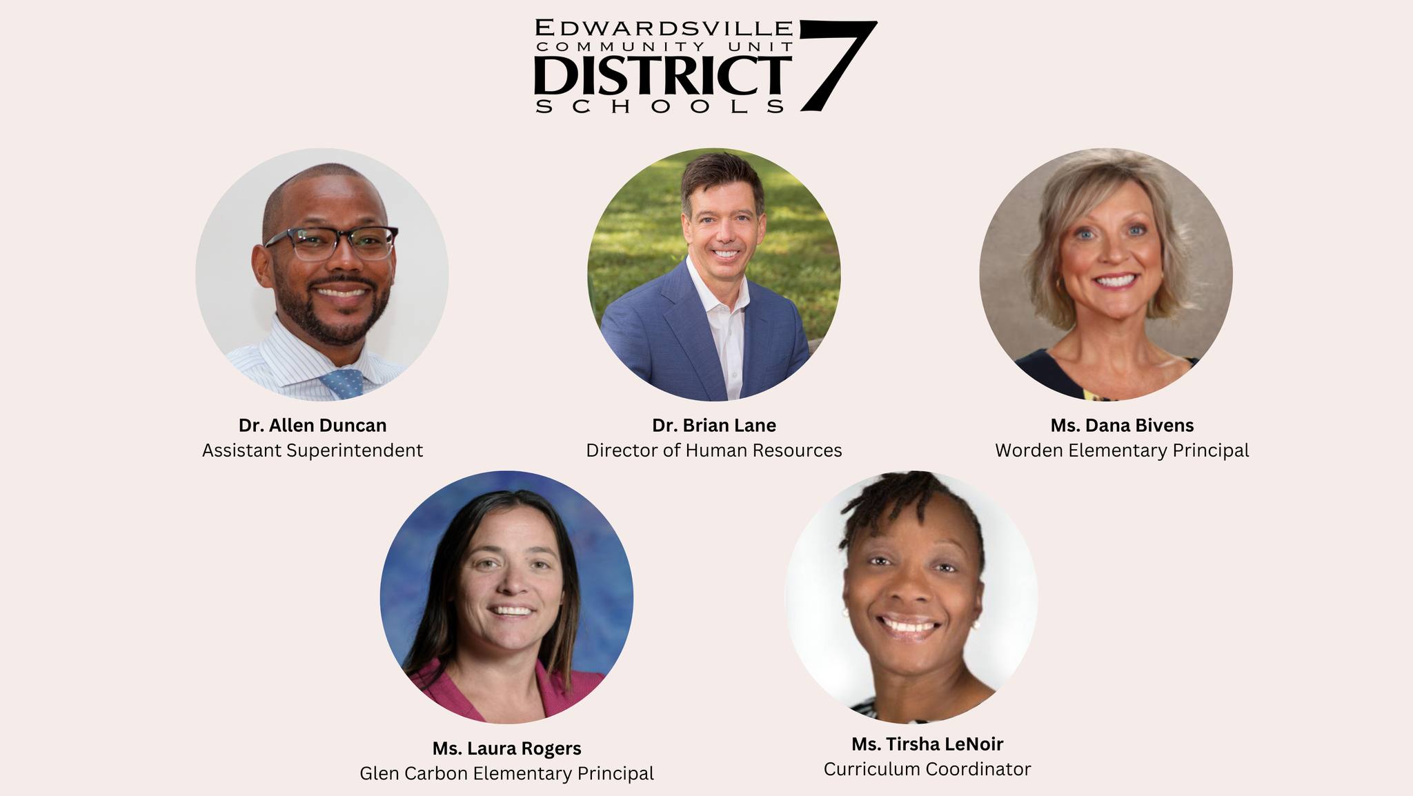 Edwardsville District 7 announces five new administrators