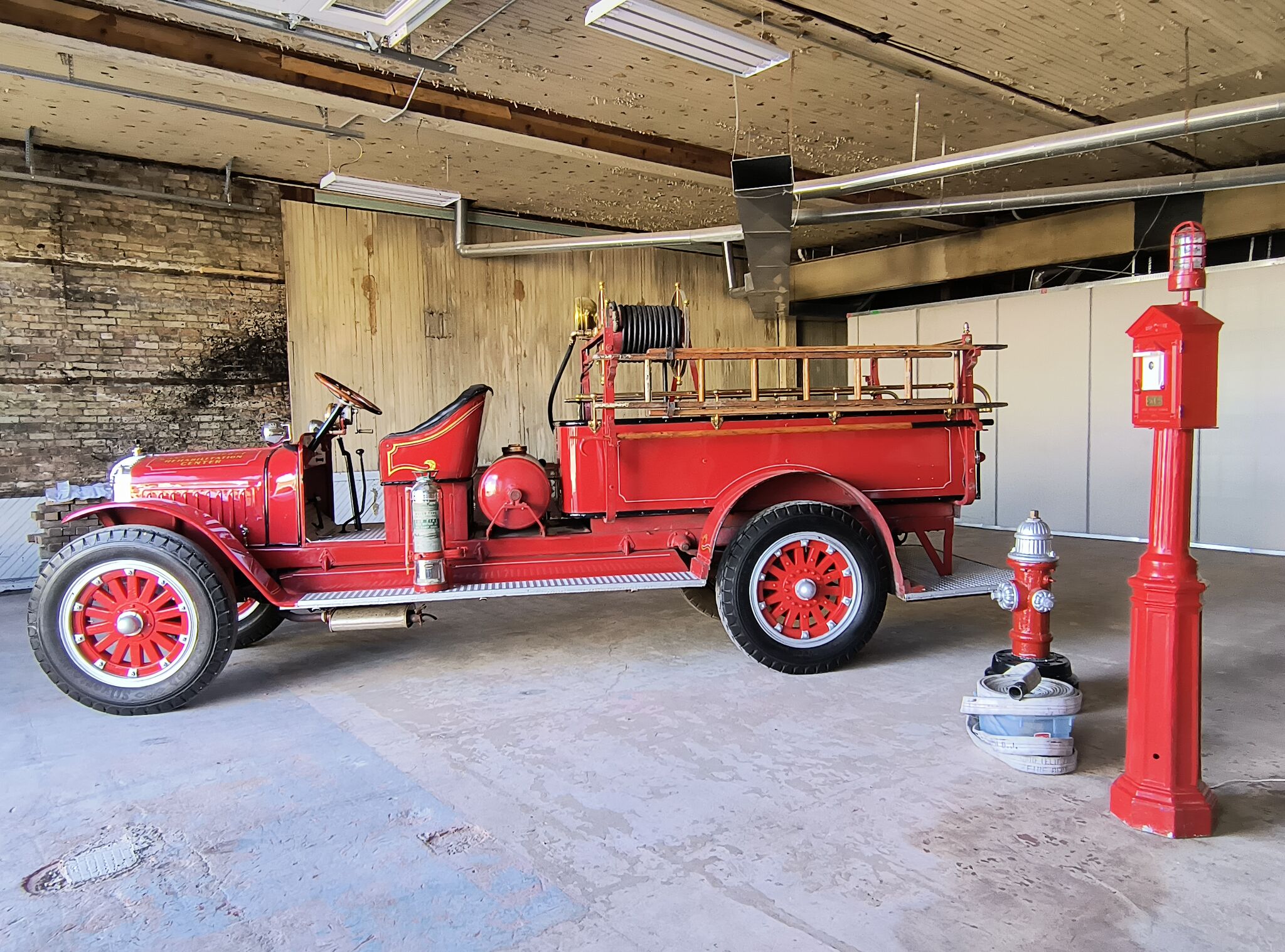 Antique Toy & Fire Museum introduces 1918 Republic Fire Truck