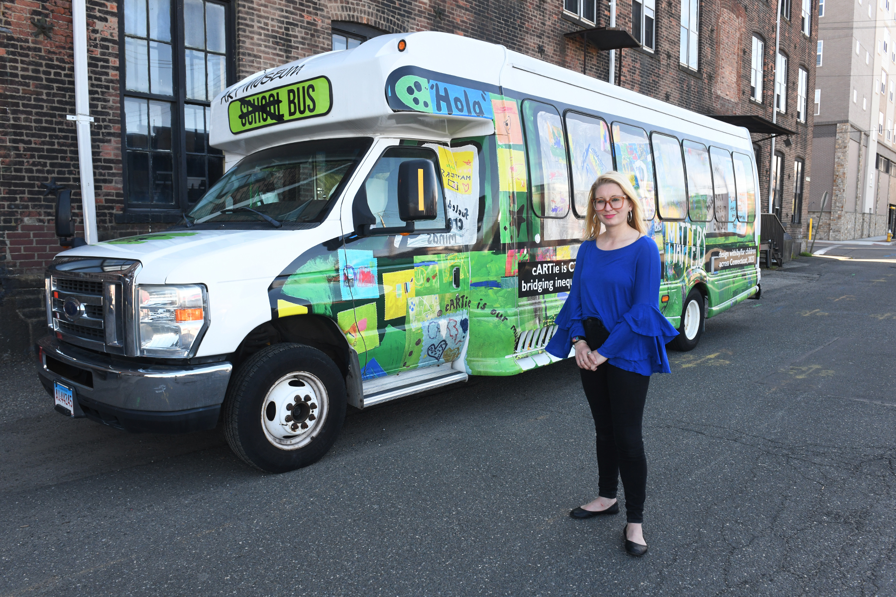 Shelton-based art bus hopes to spark creativity — ‘The goal is to reach every...