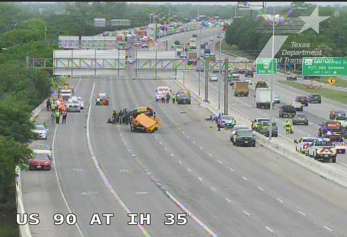 SUV driver in San Antonio school bus crash dies from injuries