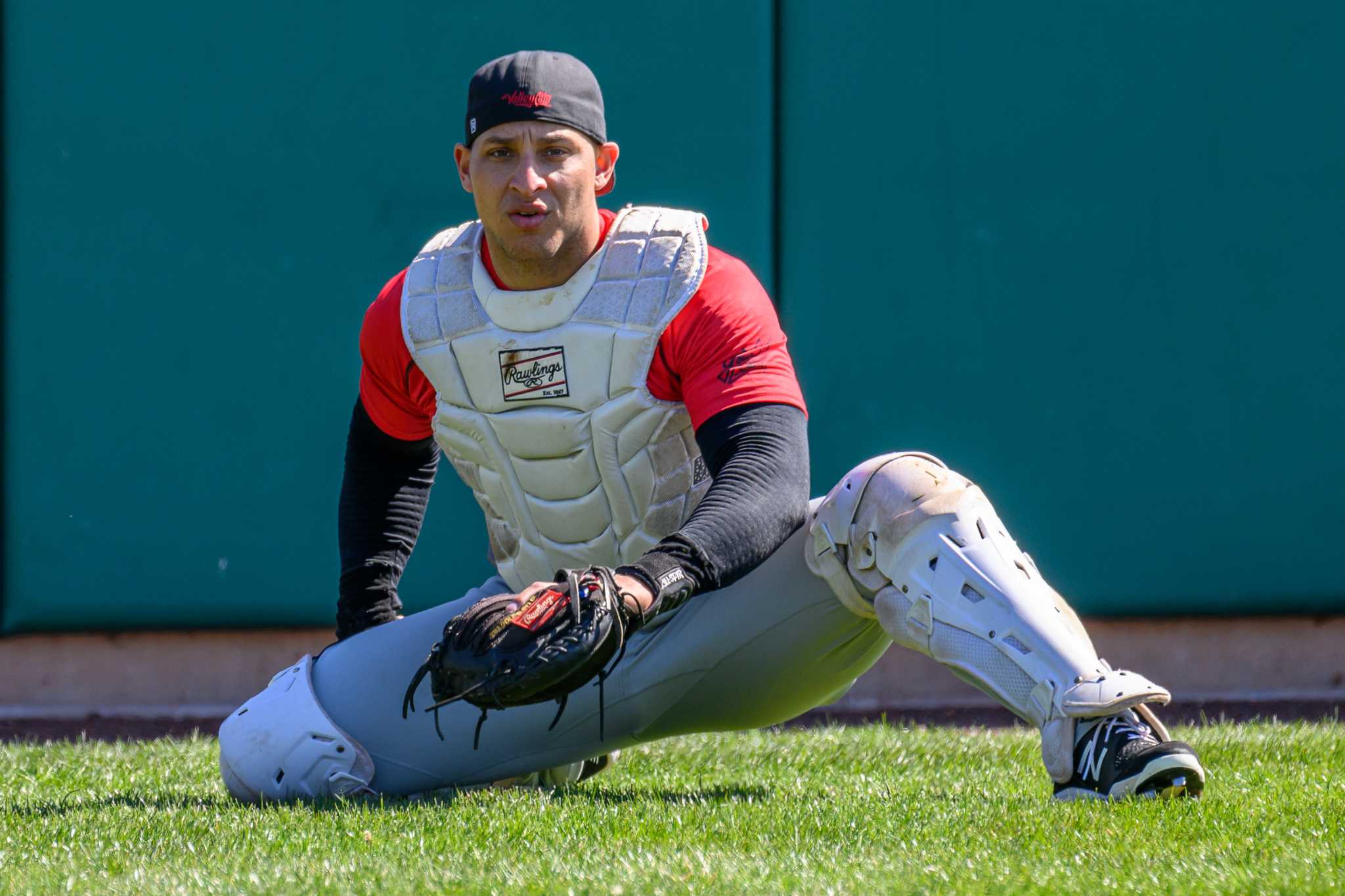 With the Clowns, Burgess has gotten a base hit off a pitcher who was on stilts. He has caught a pop-up behind his back because trick plays are worth extra points.