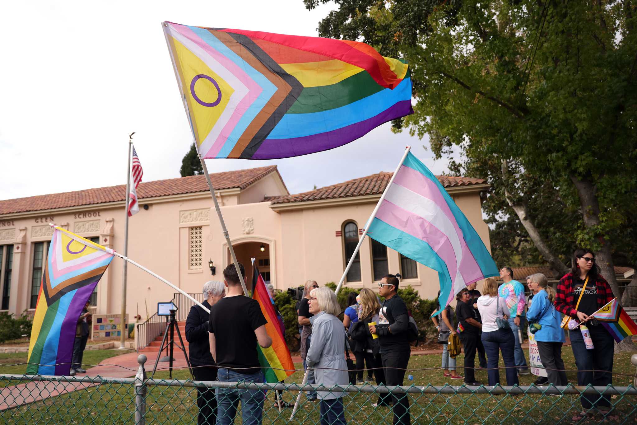 Bay Area school board still reeling from Pride flag ban grapples with contentious recall Photo