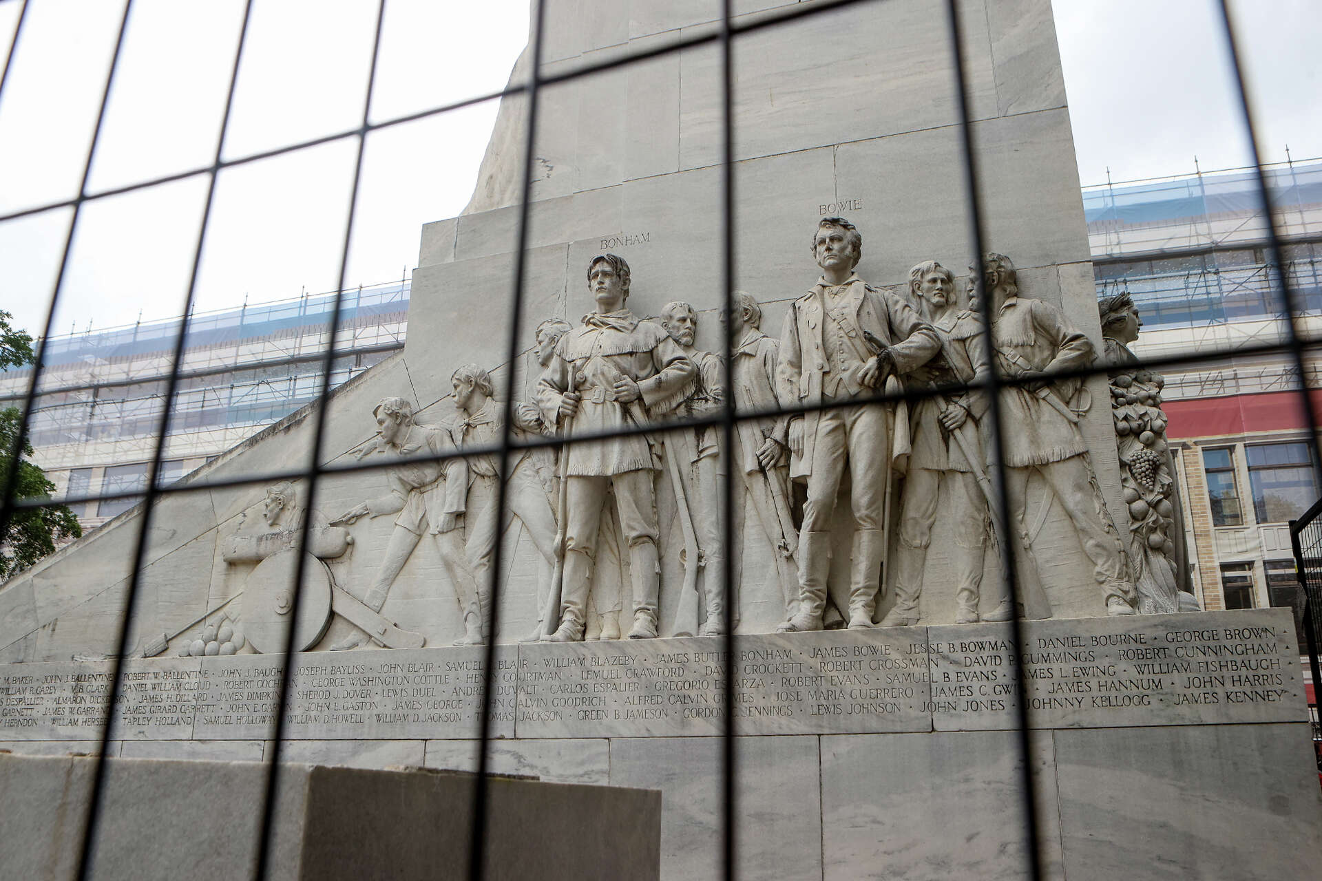 San Antonio about to hand over damaged Alamo Cenotaph to Texas