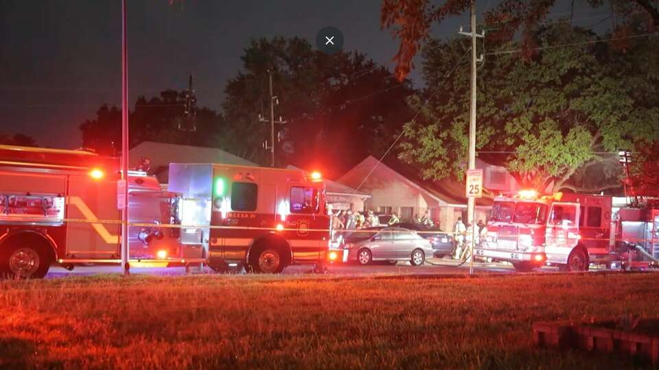 Two people died in a fire on Desert Rose Lane in north Harris County on Monday morning, according to the Harris County Sheriff's Office.  