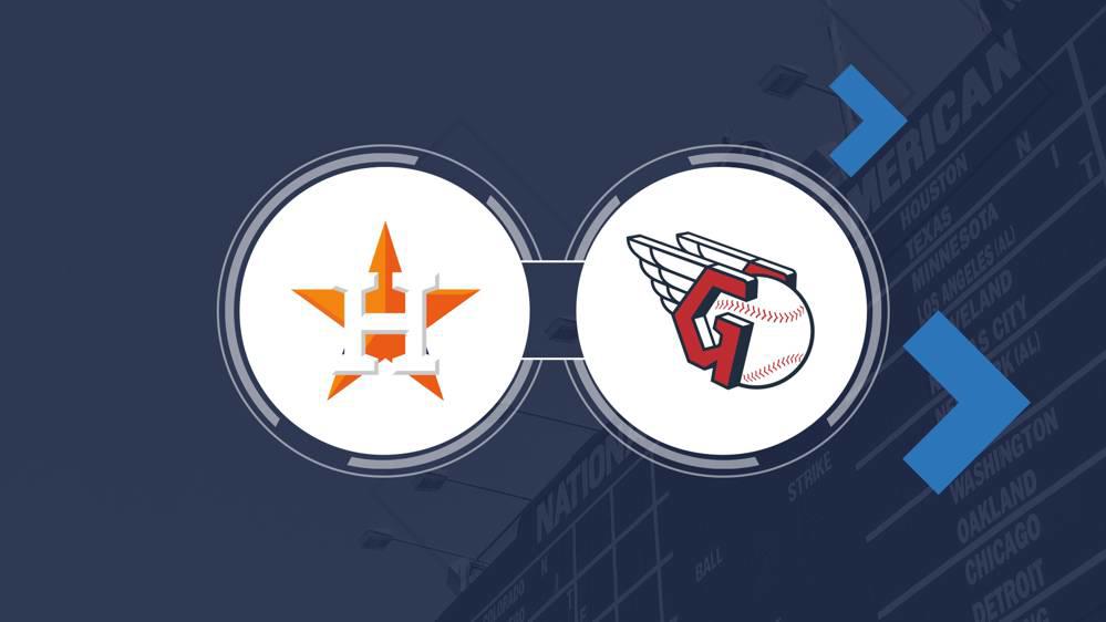 Astros Vs. Guardians Tv Channel And Live Stream Info - April 30