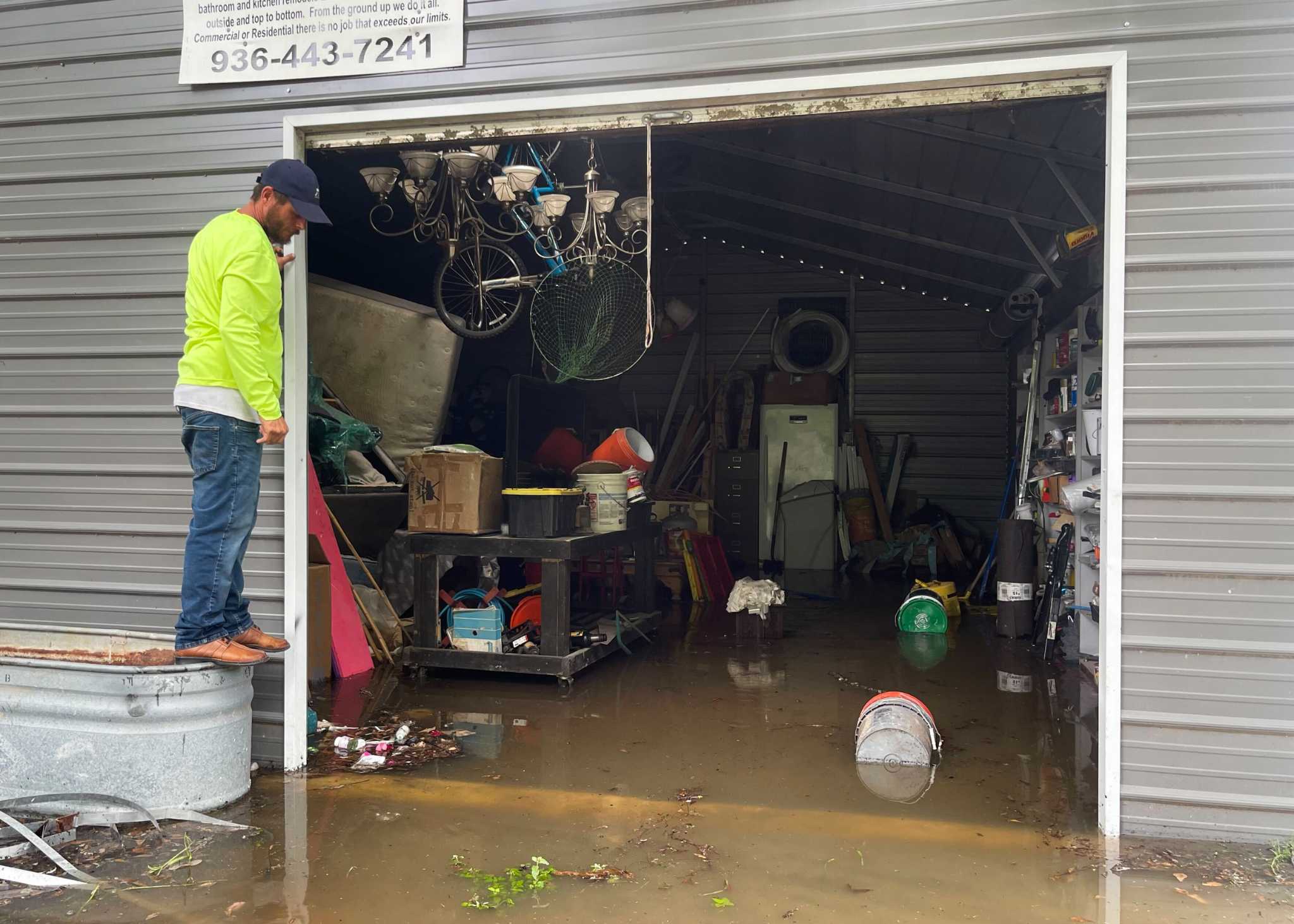 San Jacinto River flooding causing evacuations, road closures