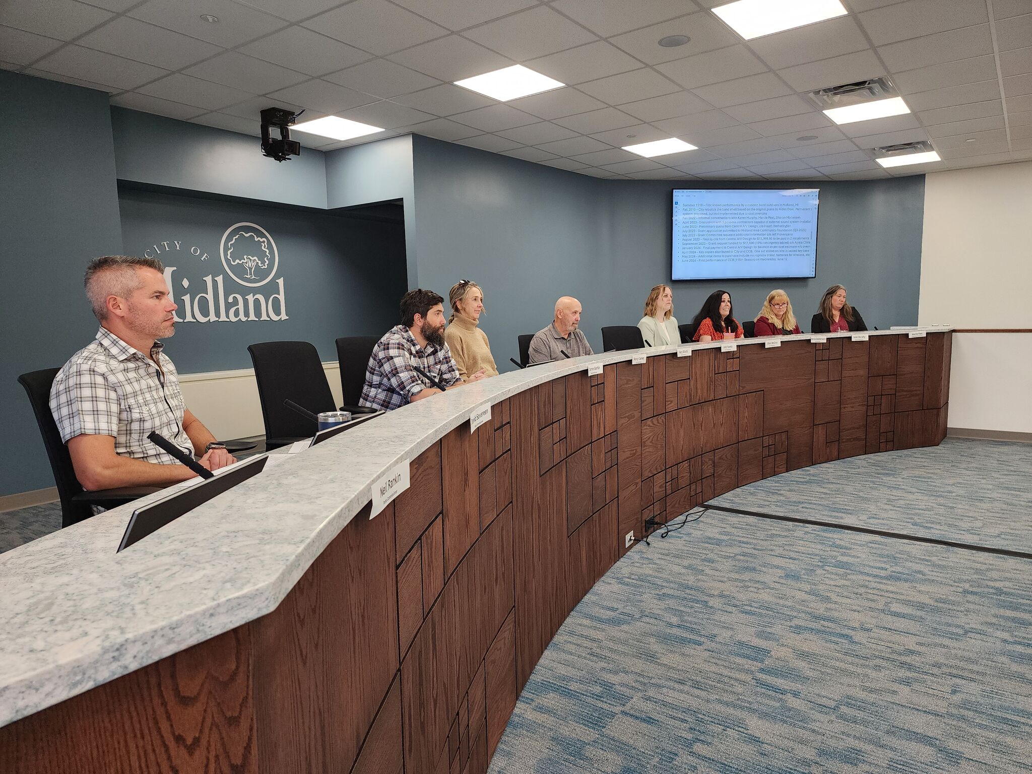 Midland Parks and Rec names Poseyville park