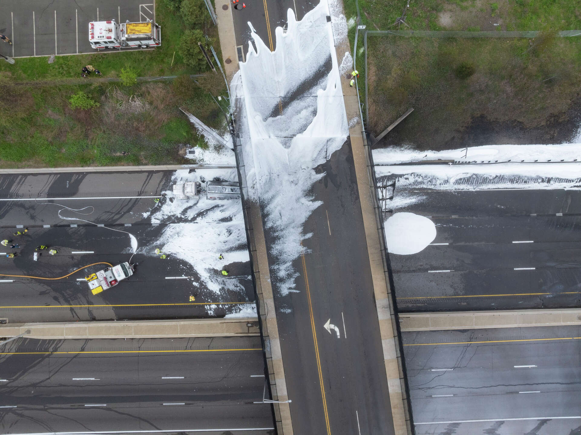 King Industries helped Norwalk fire put out I95 fiery crash with foam