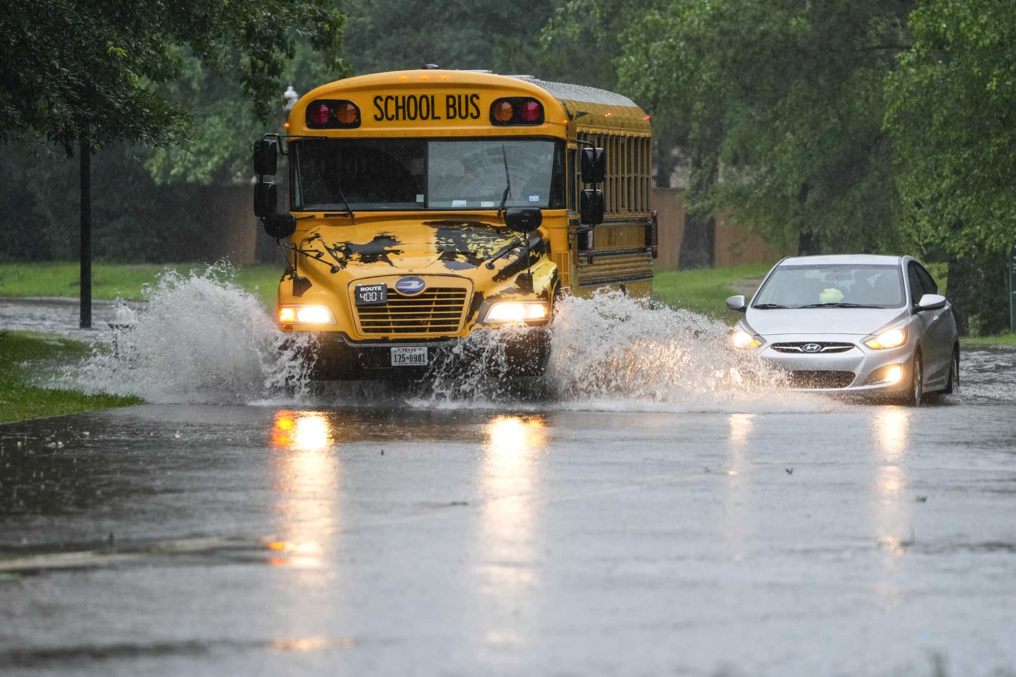 Houston-area schools cancel classes Friday due to flooding