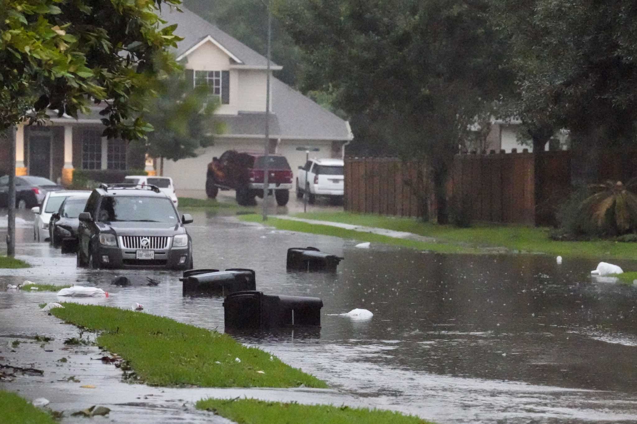 Houstonarea road closures from ongoing torrential downpours