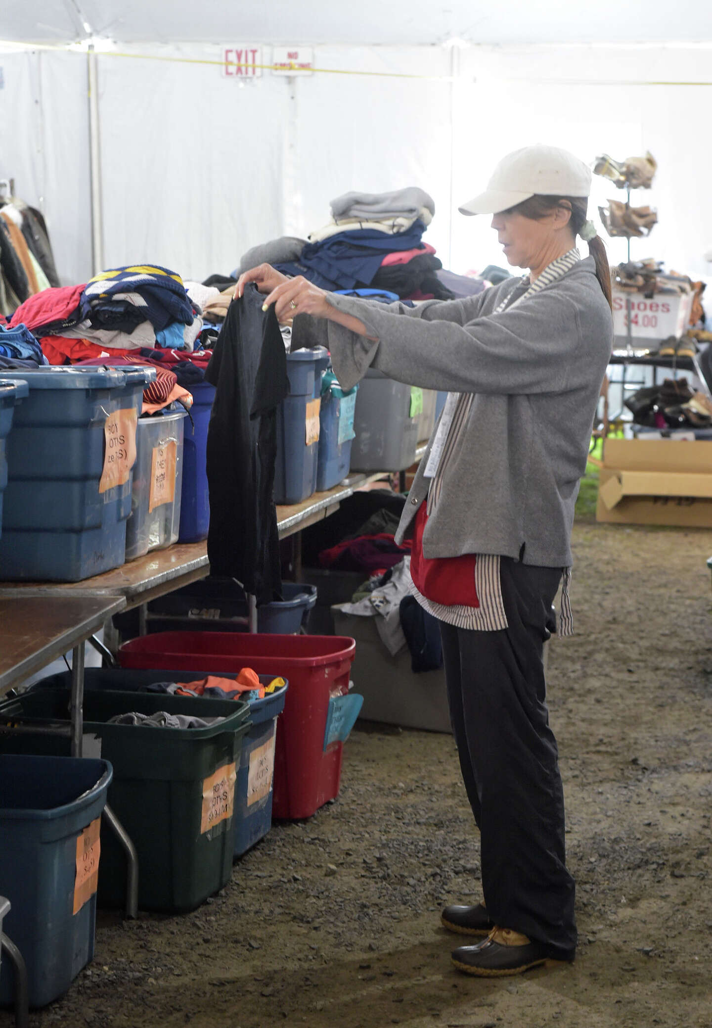Minks to Sinks tag sale returns to the big white tents in Wilton