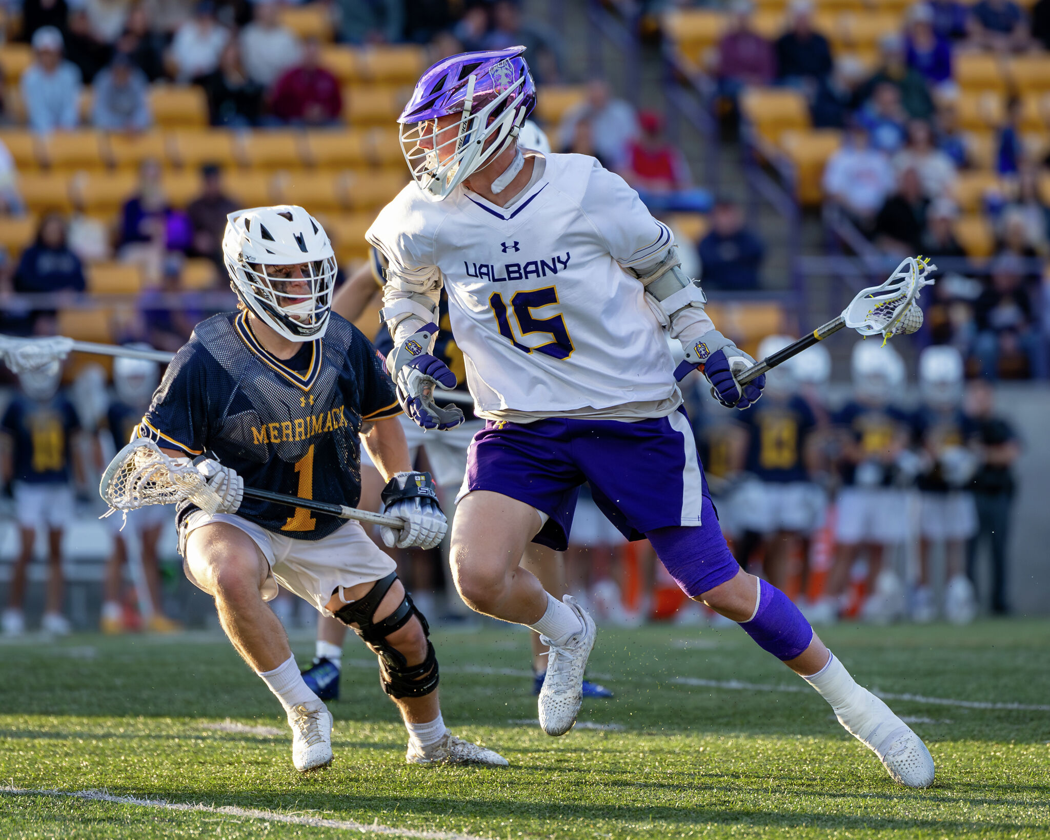 UAlbany men's lacrosse advances to America East title game