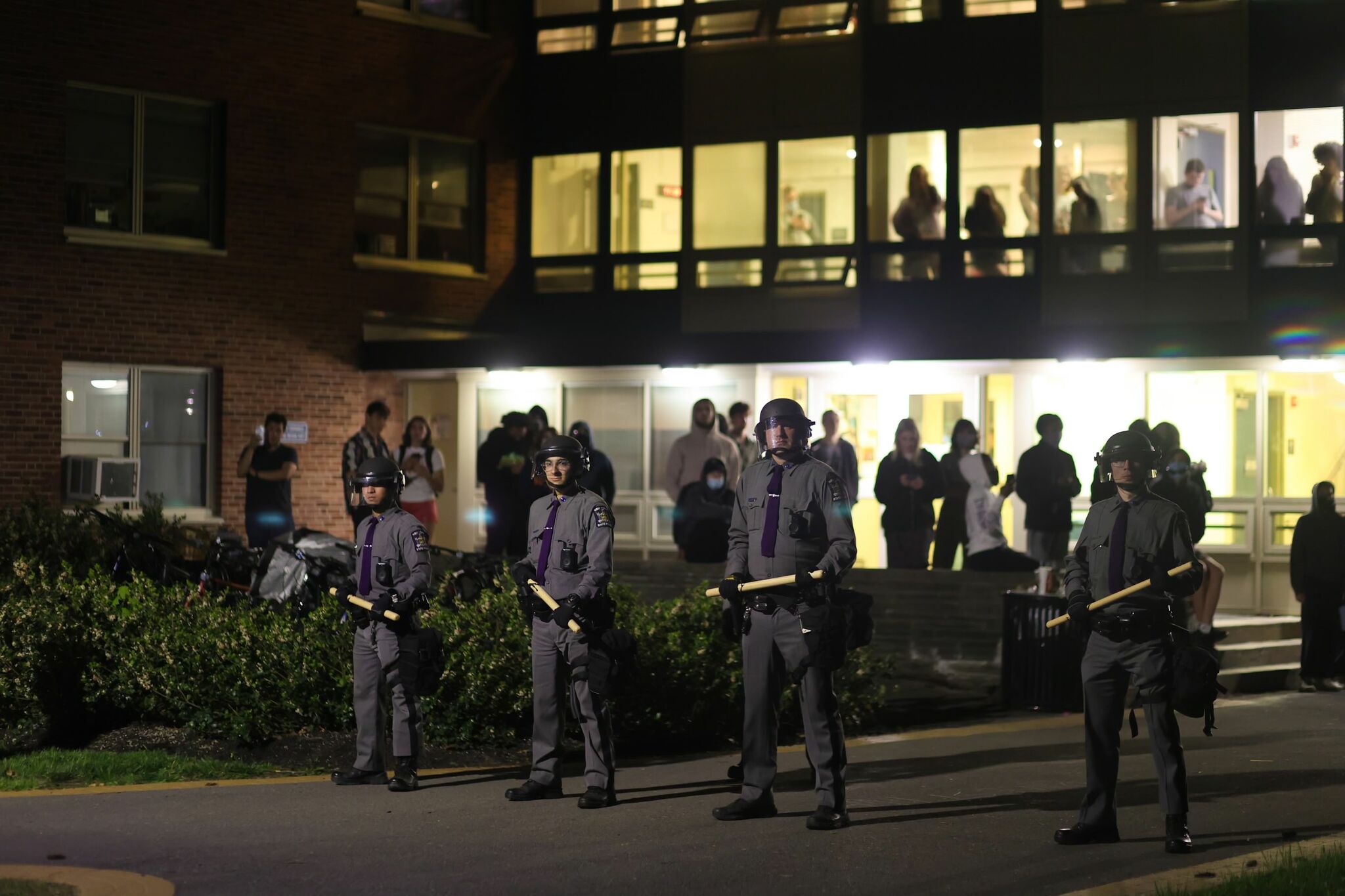 SUNY New Paltz proPalestine encampment broken up by police